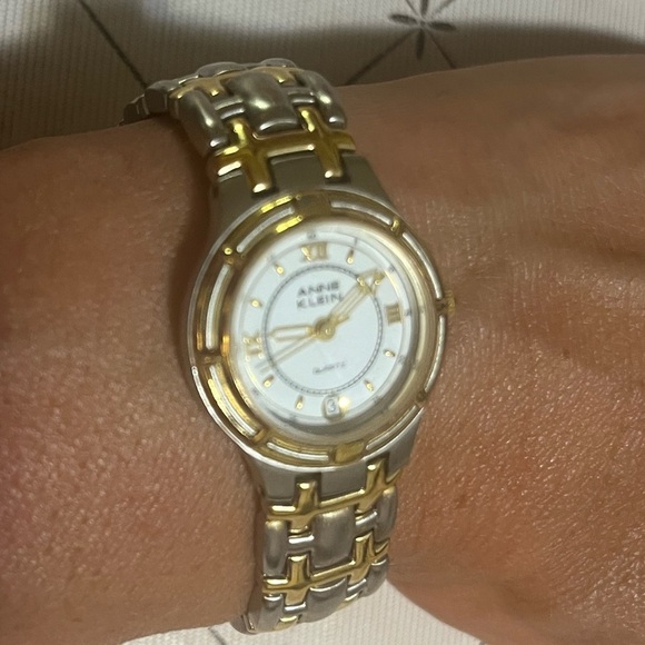 Anne Klein Gold and‎ Silver Bracelet Watch main image 4